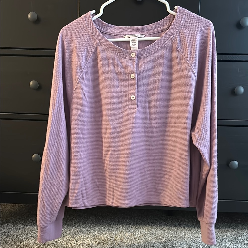 Victorious Secret Purple Pajama Top